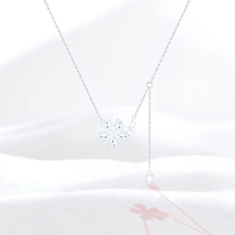 Thuban Ark Zircon Necklaces Women's-2
