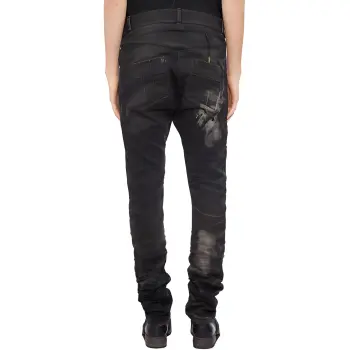 BORIS BIDJAN SABERI Distressed Skinny Jeans