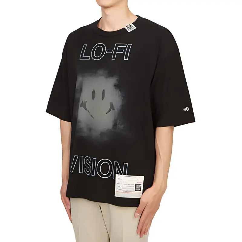 Maison Mihara Yasuhiro Logo Printed Crewneck T Shirt-4