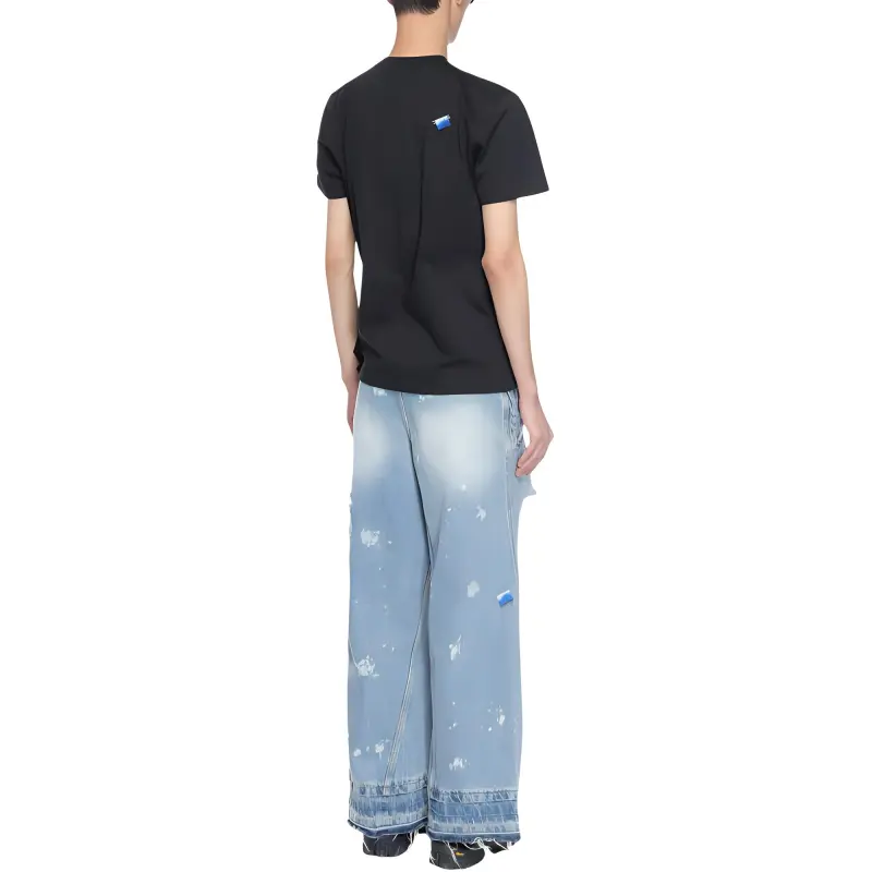 ADER ERROR Mati Patch embellished T shirt-3