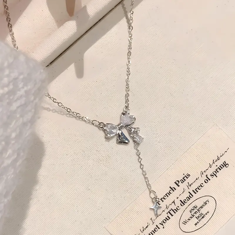 SWEET PLANET S925 Silver Necklaces Women's-3