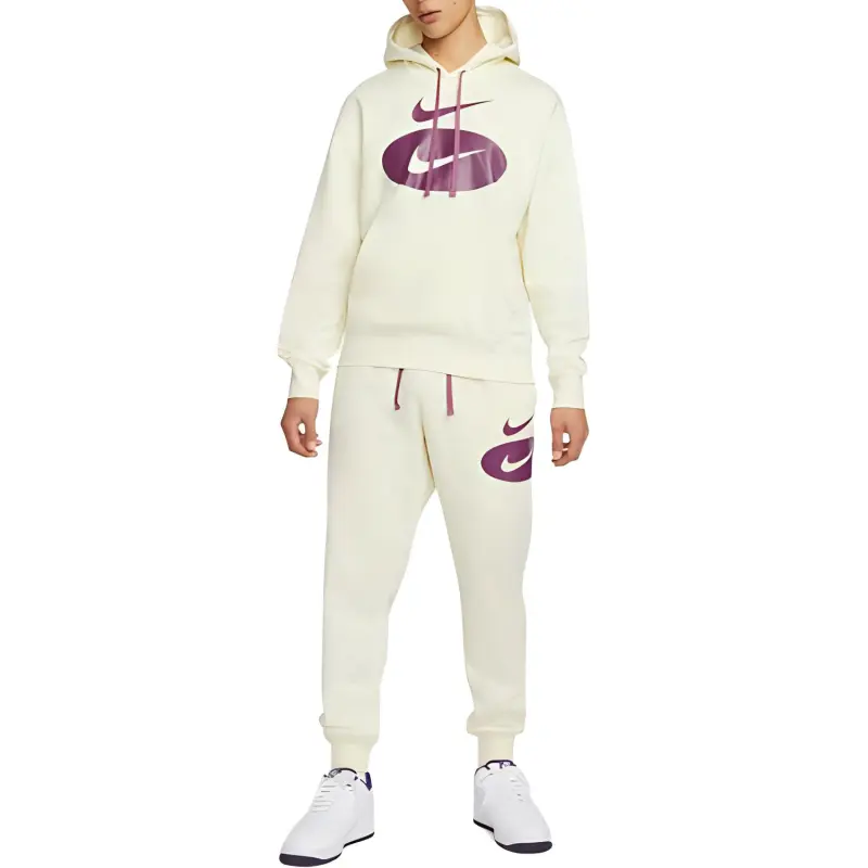 Nike Sweatshirts Men Beige-2