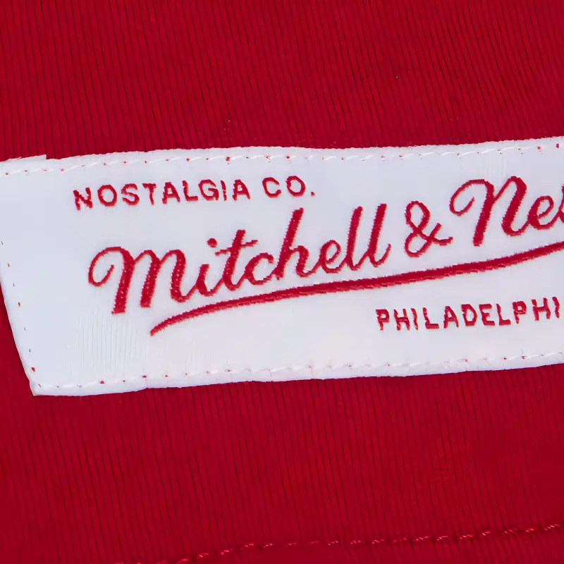 Mitchell Ness T Shirts Men Red-2