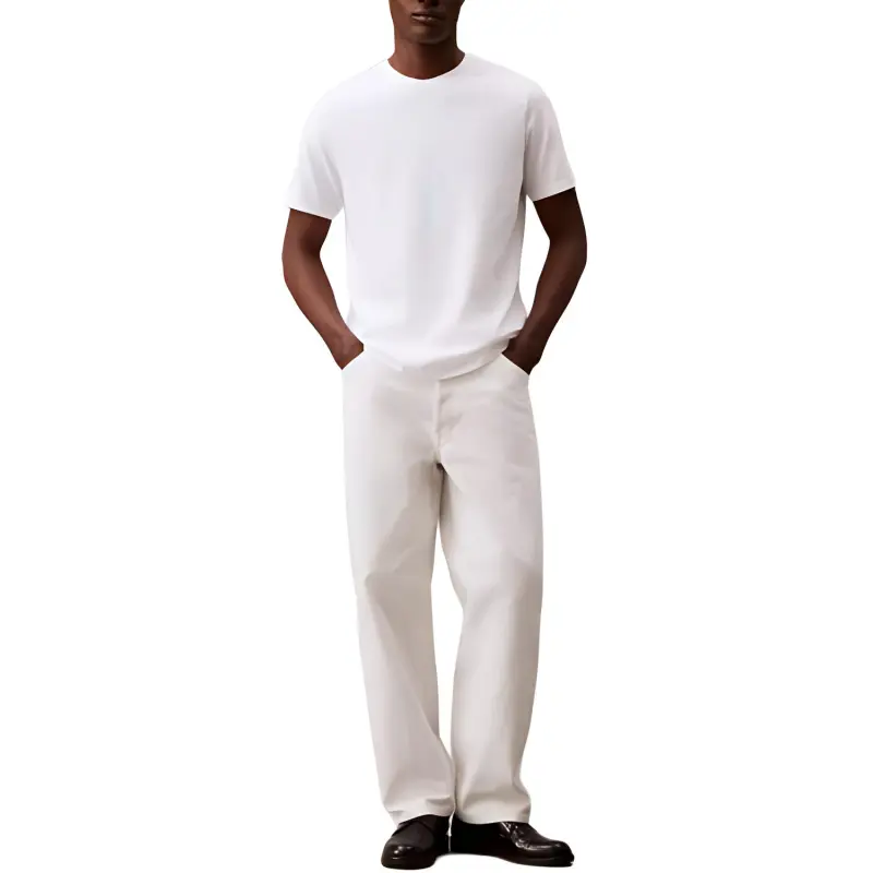 CALVIN KLEIN T Shirt Men's Bright White-1