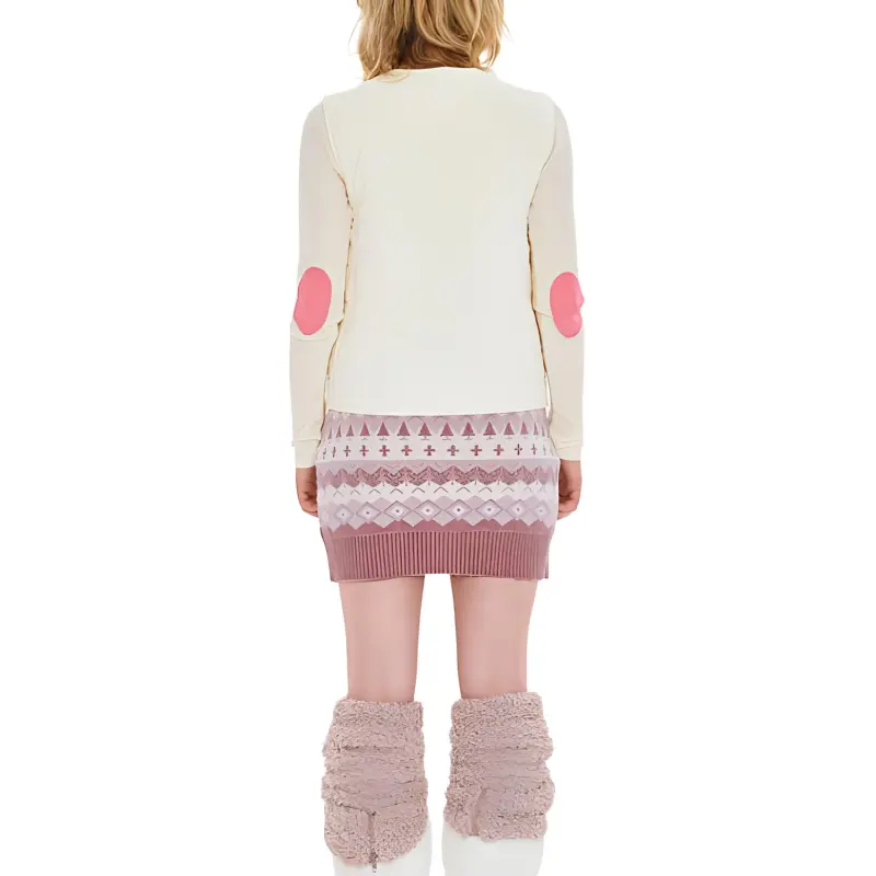 Kirsh FW23 Casual Short Skirts Women's Pink-3
