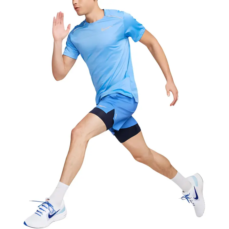 Nike T-Shirt Men's University Blue-2
