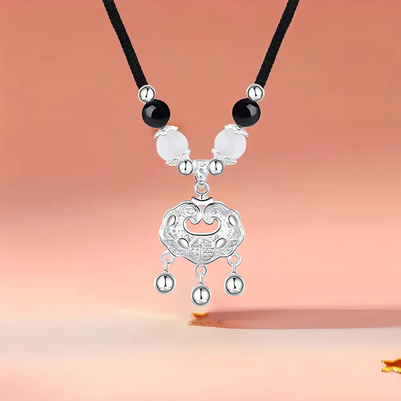SUCH NICE S999 Fine Silver Necklaces Women's-3