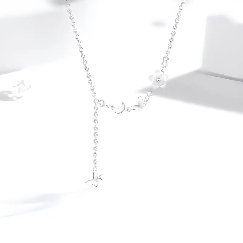 Crafts Women's 999 Fine Silver Necklaces Unisex-3
