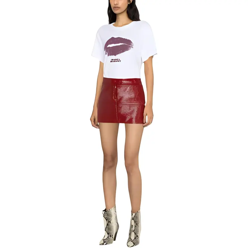 ISABEL MARANT Yates Organic cotton T shirt-3