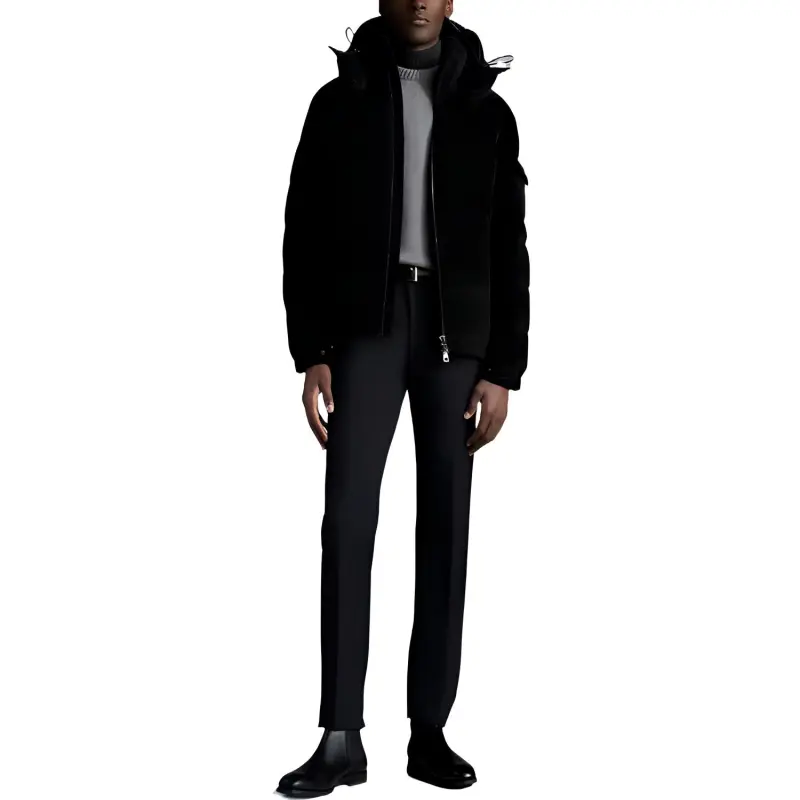 Moncler Maya Series Down Jackets Men Black-1