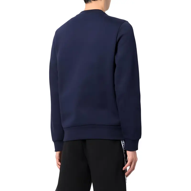 LACOSTE Logo Embroidered Crewneck Sweatshirt-3
