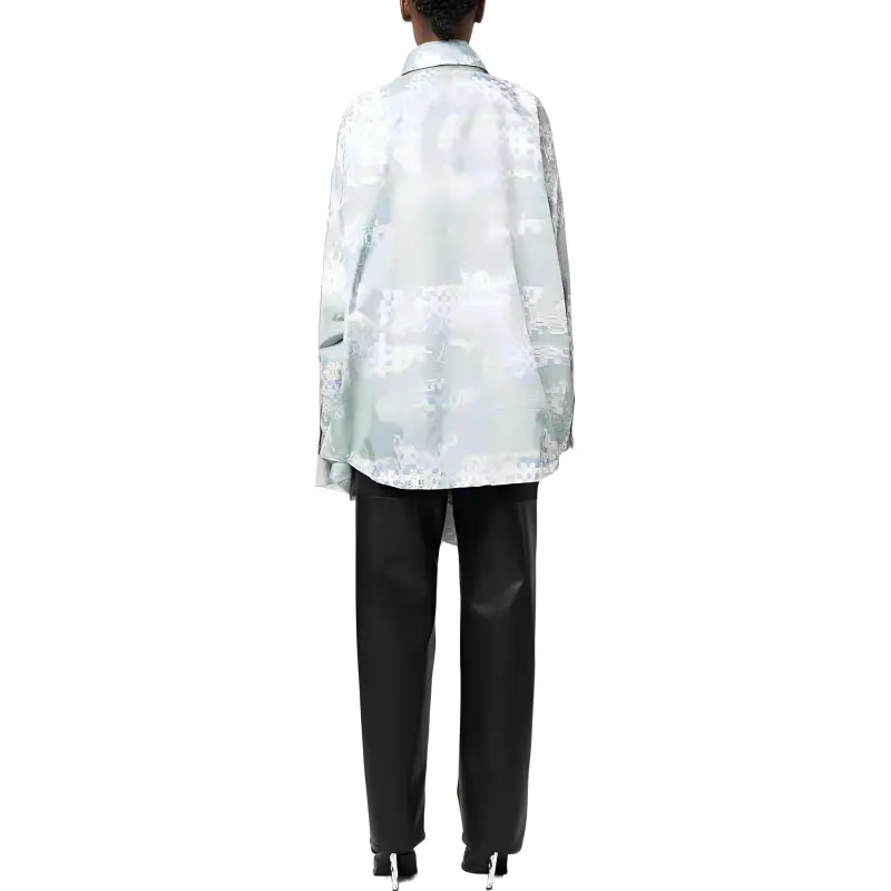 DIESEL Abstract-print Shirt Jacket-1