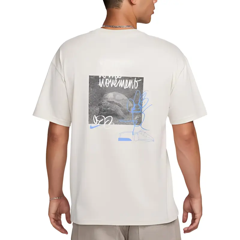 Nike Air Max 90 T Shirt Men's Light Bone-1