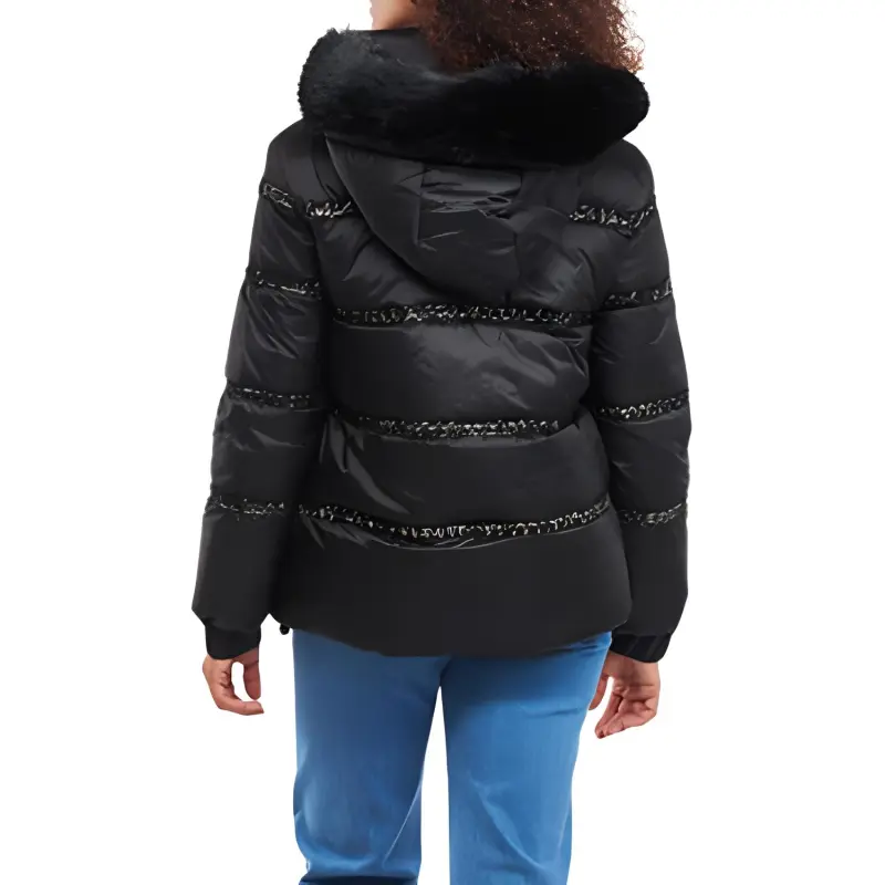 GUESS Jackets & Coats Women's Black-3