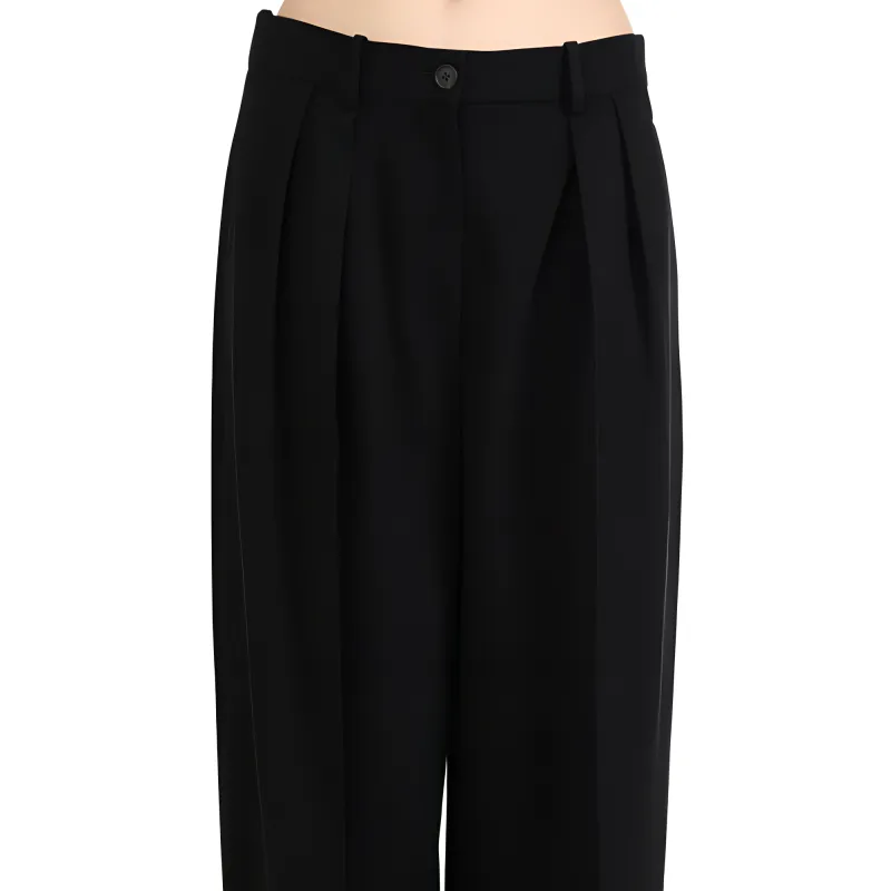 THE ROW Igor Pants 'Black'-3