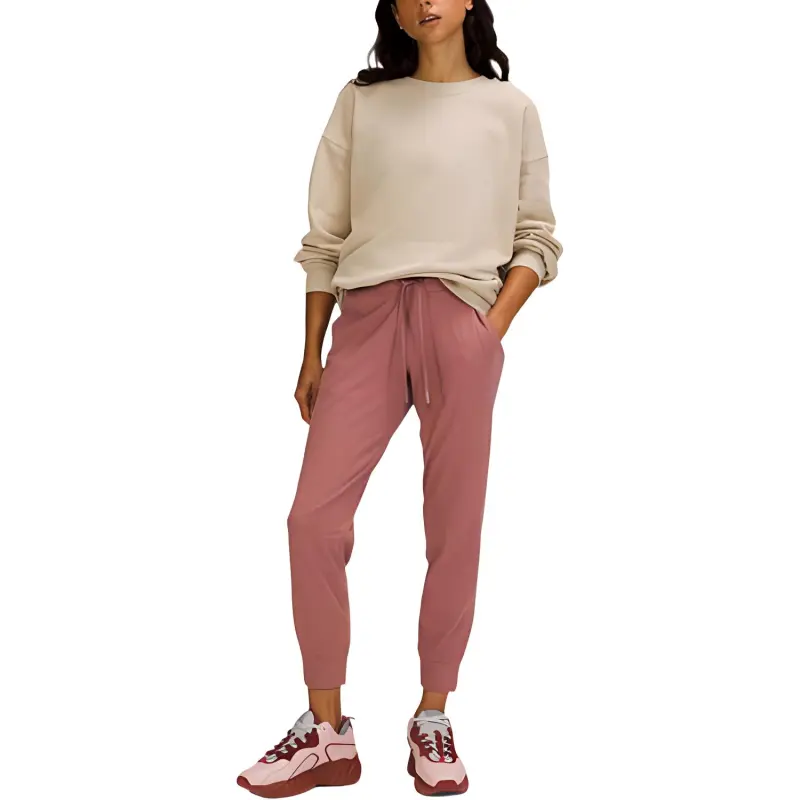 Lululemon Ready To Rulu Knitted Sweatpants Women's Smoke Pink-1