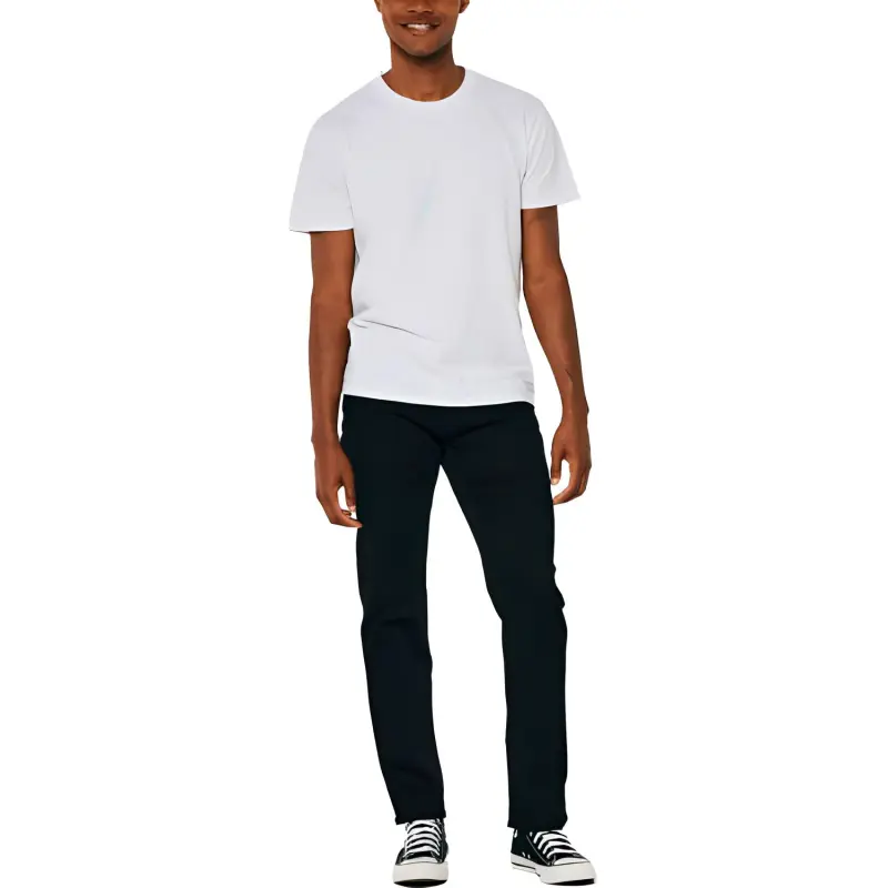 Hollister Jeans Men Black-1