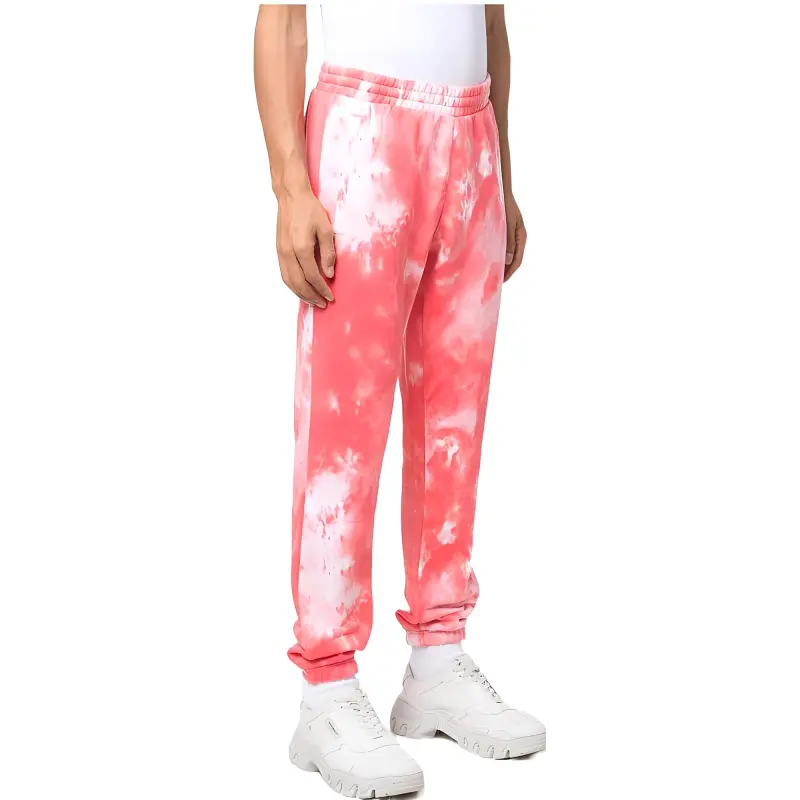 Adidas Knitted Sweatpants Men Pink-2