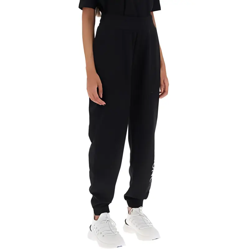 Moncler Logo Printed Drawstring Jogging Trousers-1