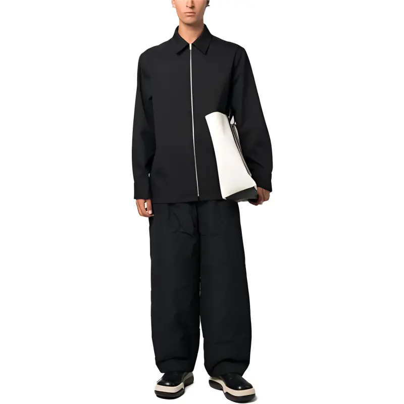 JIL SANDER Classic collar Shirt Jacket-1