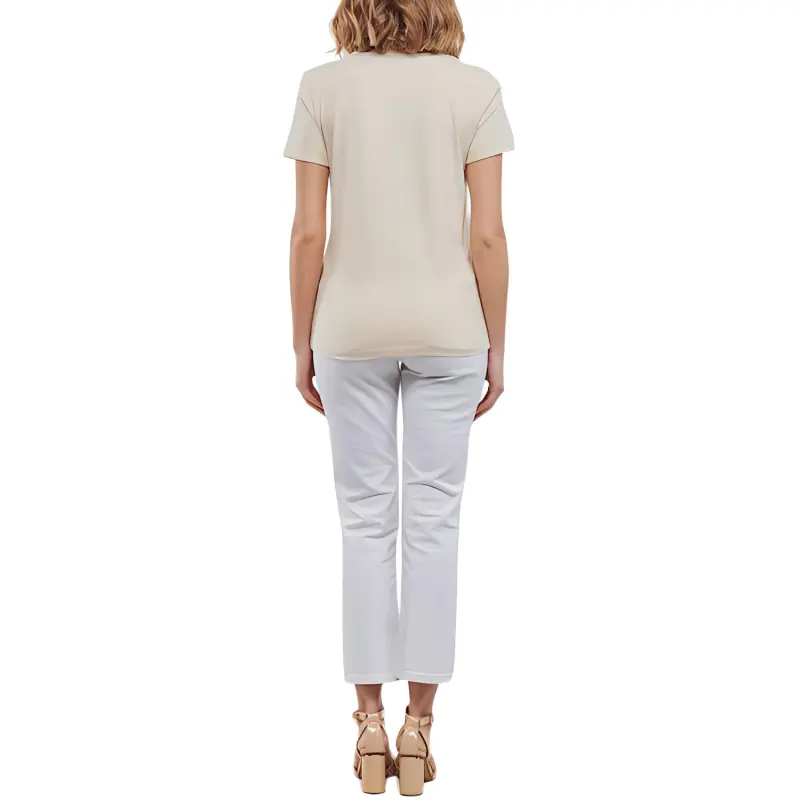 GUESS T Shirts Women's Beige-2