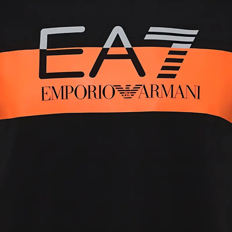 EMPORIO ARMANI T-Shirts Men Black-2