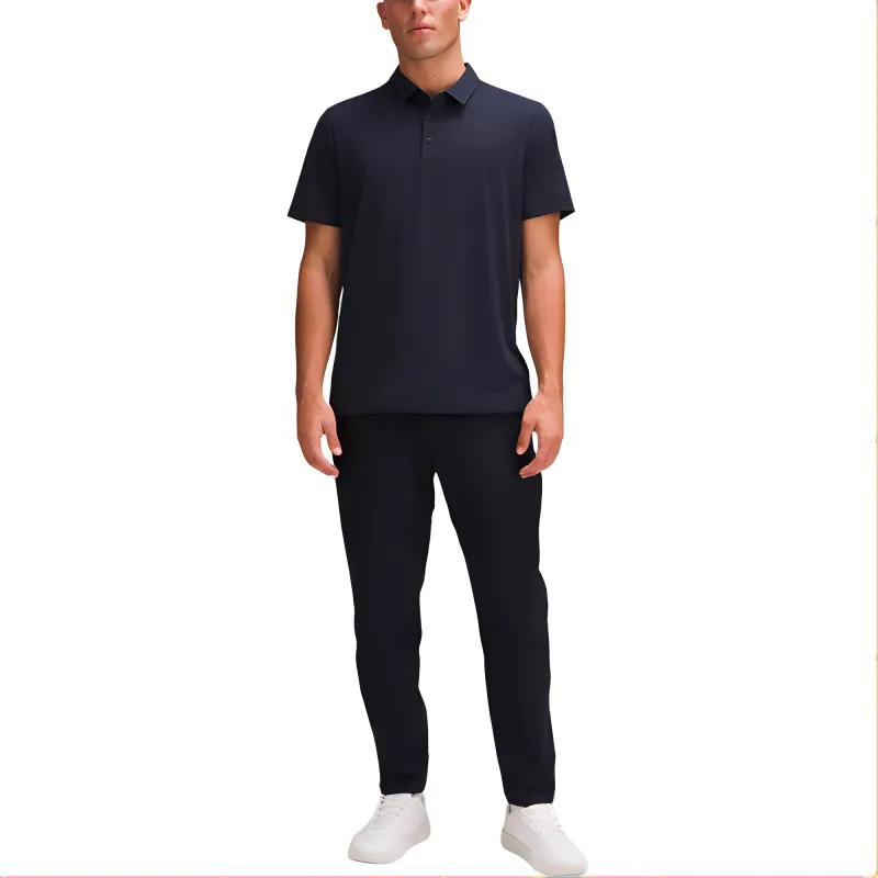 Lululemon Evolution Polo Shirt Men's Navy Blue-2