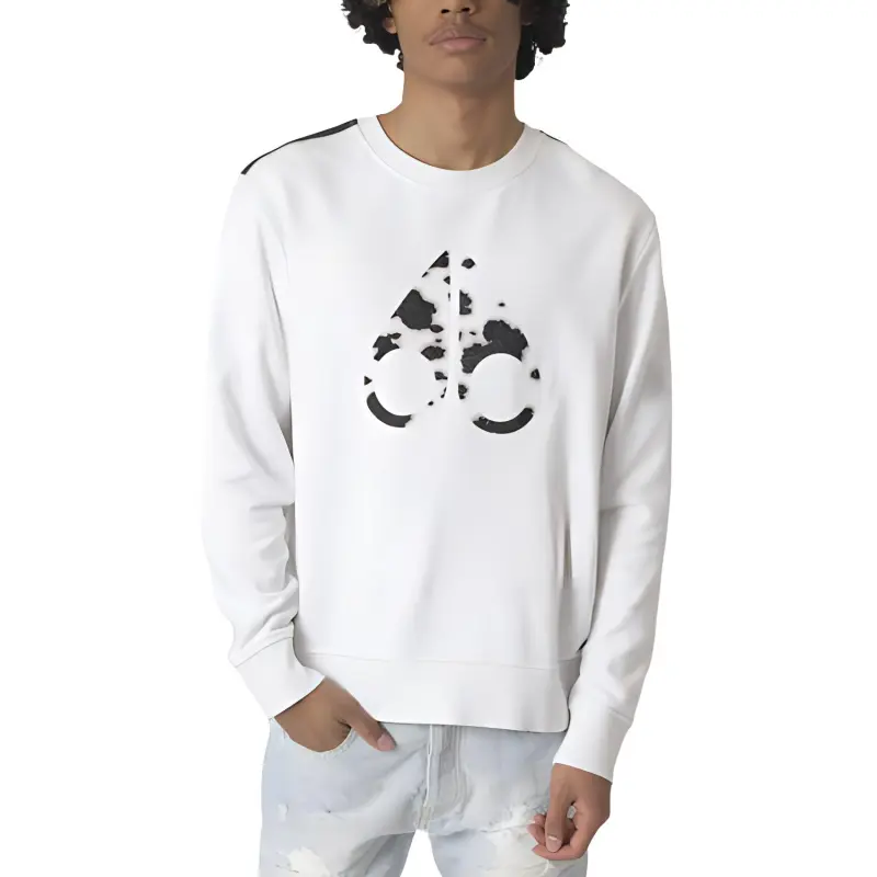 Moose Knuckles Sweatshirt Men's White-3