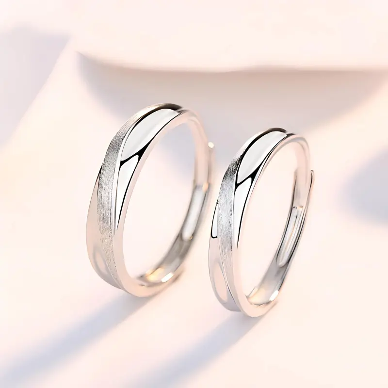 GUDUD Simple And Elegant Rings Unisex-1