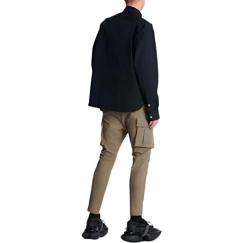 BALMAIN Chest Flap pocket Detail Shirt-2