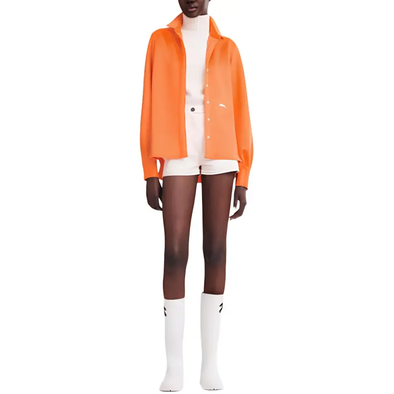 LONGCHAMP Jackets Coats Women's Orange-1