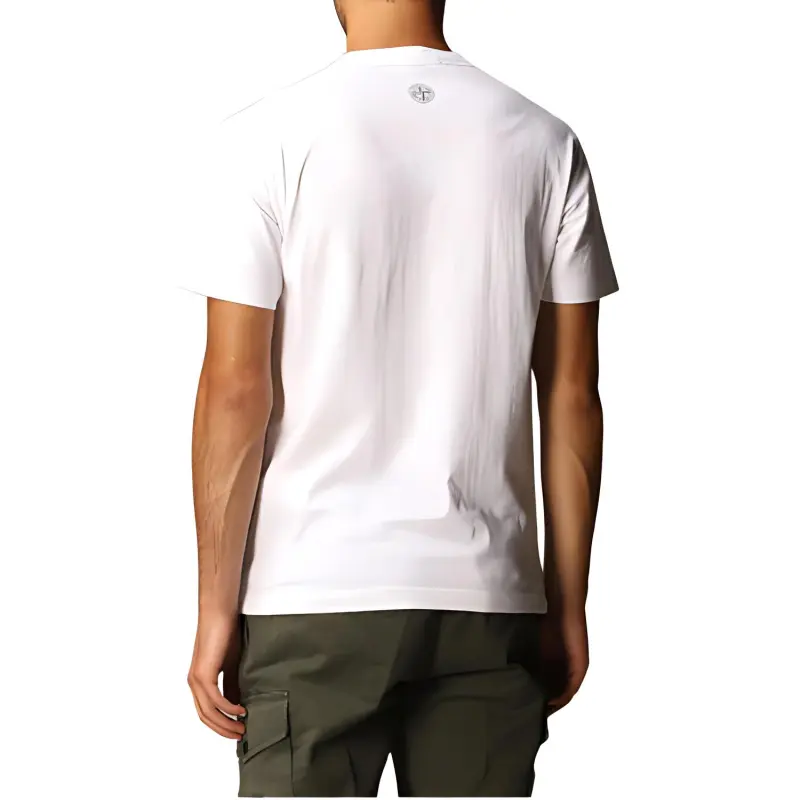 STONE ISLAND T Shirt Men's White-3