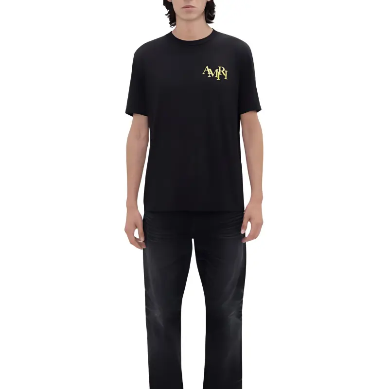 AMIRI Crystal Champagne Tee-1