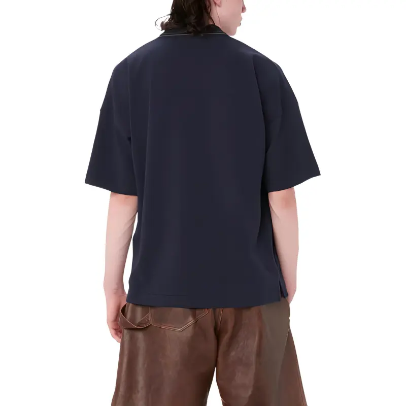 JW Anderson Anchor Patch Short Sleeve Polo Shirt-2