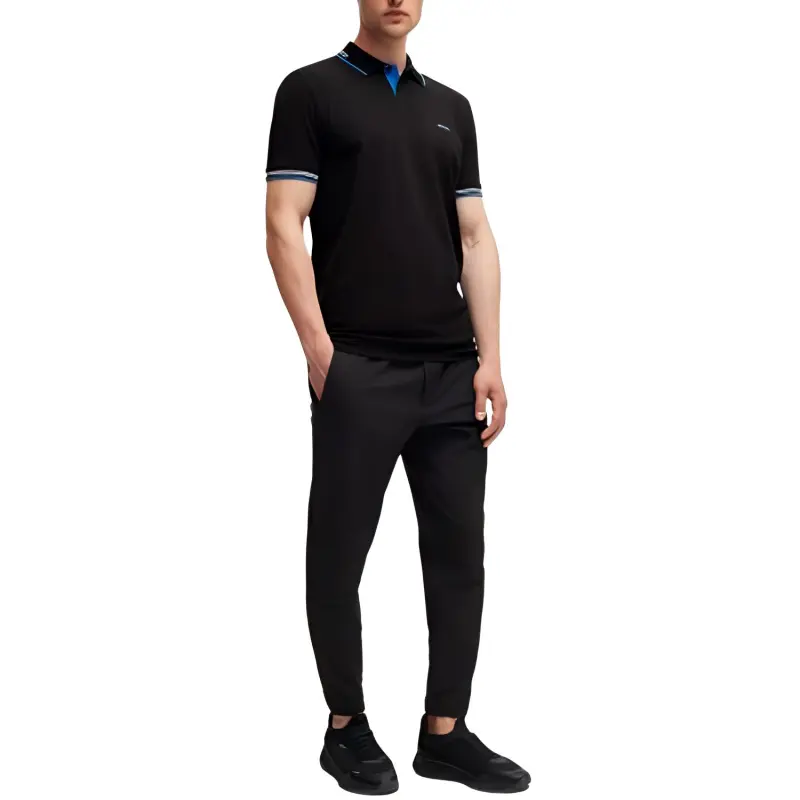 HUGO BOSS Rubberised logo Polo Shirt-1