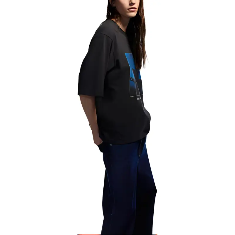 H&M T Shirts Women's Black-2