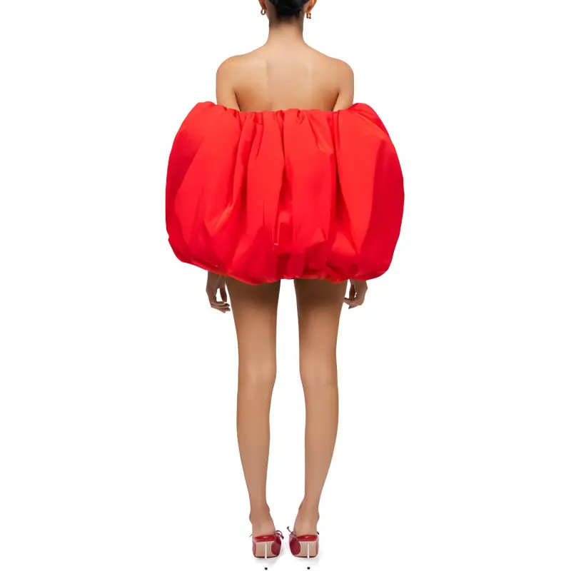 Jacquemus Sleeveless Dresses Women's Red-1