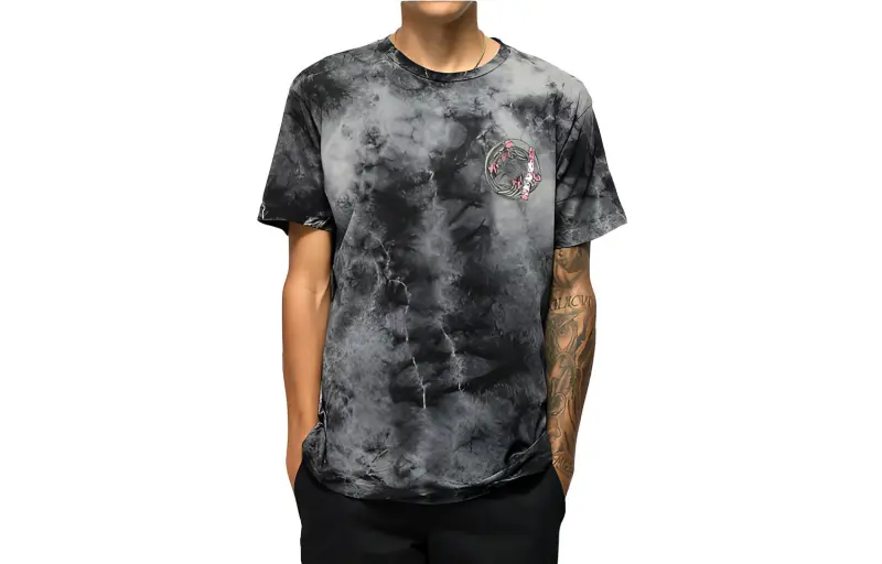 RIPNDIP Drop Shoulder Sleeve T-Shirt Unisex Black-1