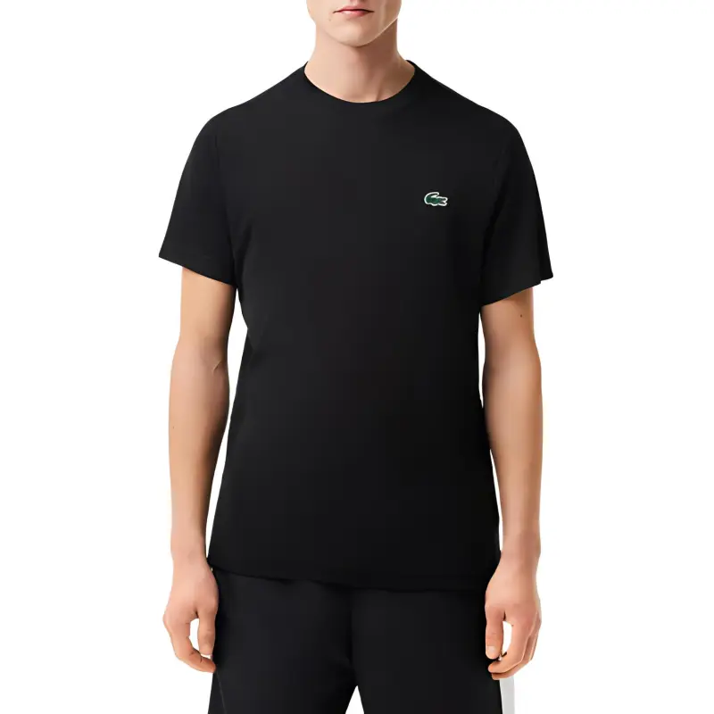 LACOSTE T Shirts Men Black-2