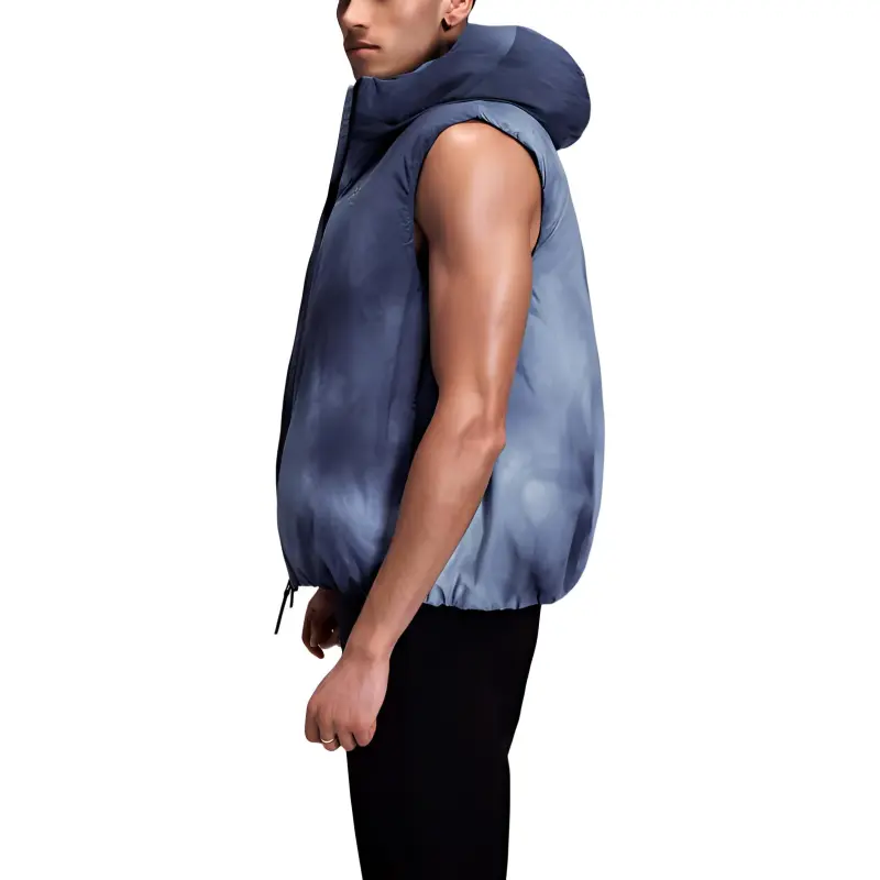 On x LOEWE Puffer Vest Vest Men's Blue-2
