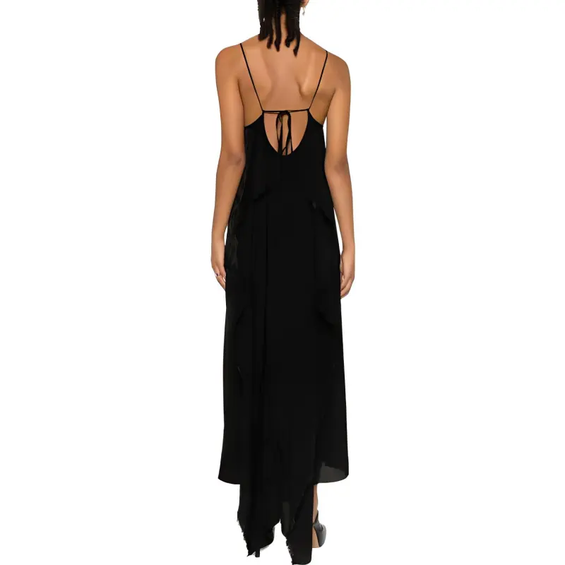 UMA WANG Halter Neck Draped Dress-2
