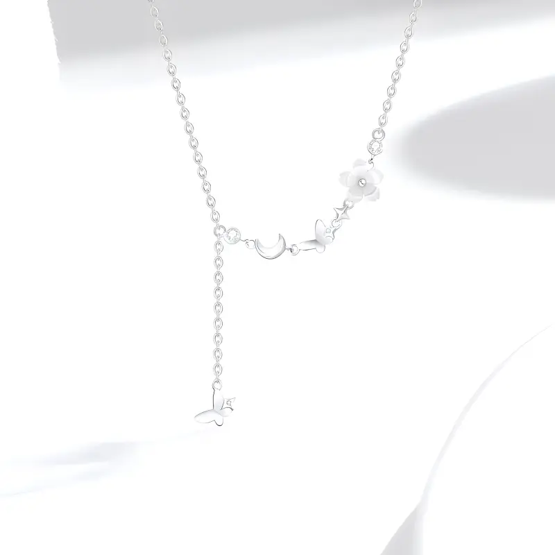 Crafts Women's 999 Fine Silver Necklaces Unisex-1
