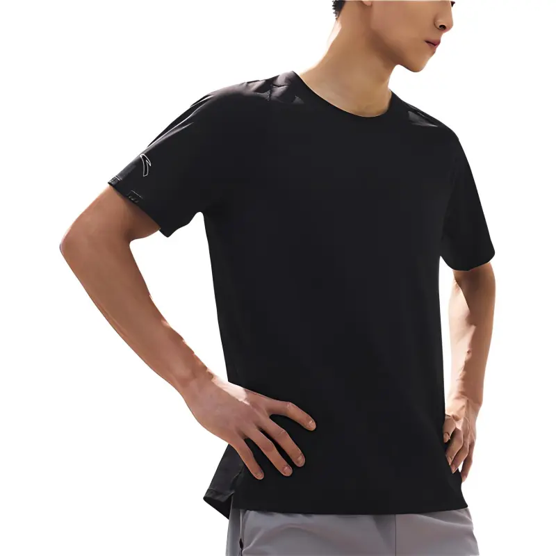 Anta Running Collection T Shirt Men's Basic Black-3