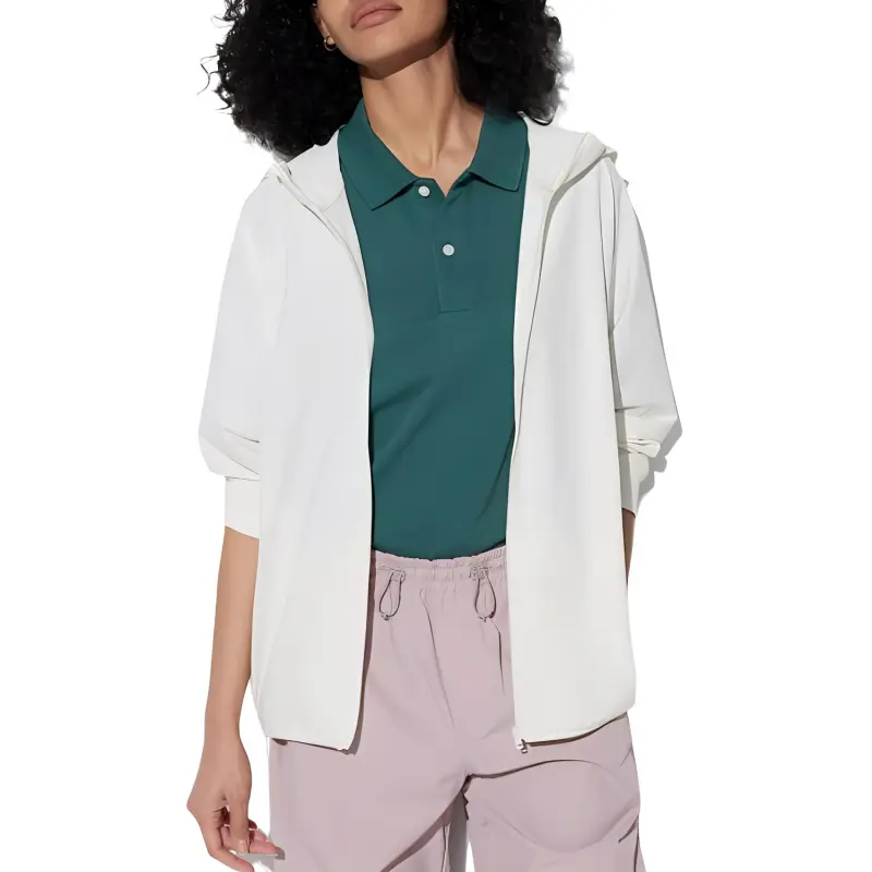 UNIQLO Sun Protection Clothing Unisex Ivory-2