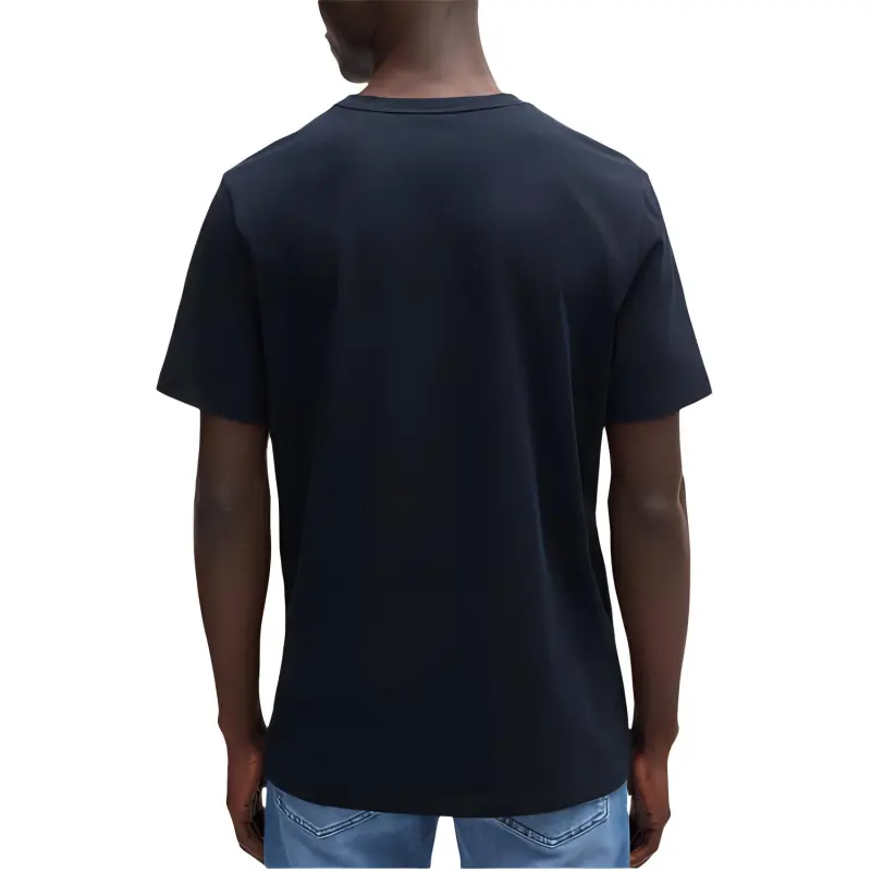 HUGO BOSS Logo Patch Crewneck T Shirt-2