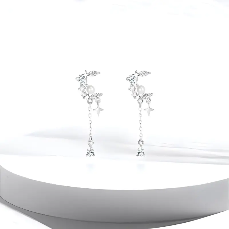 RboySe Alloy Stud Earrings Women's-1