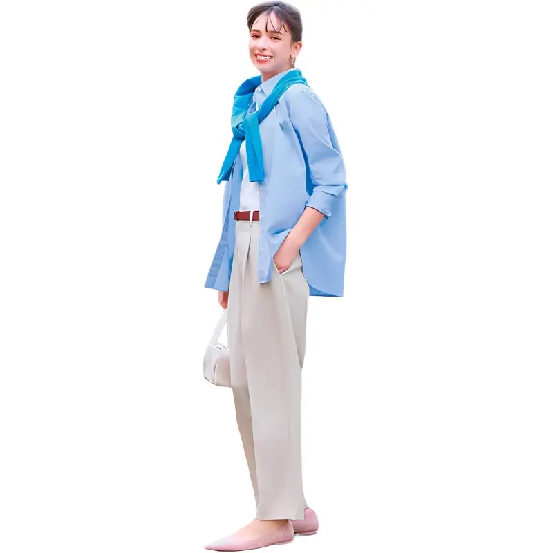 UNIQLO Suit Trouser Women's Olive-1