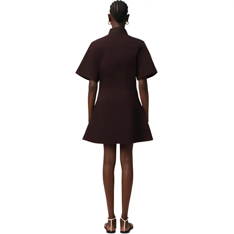 AMIPARIS Short sleeve Shirt Dress-2