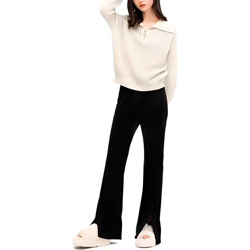 Hopeshow Sweaters Women's Cream White-1