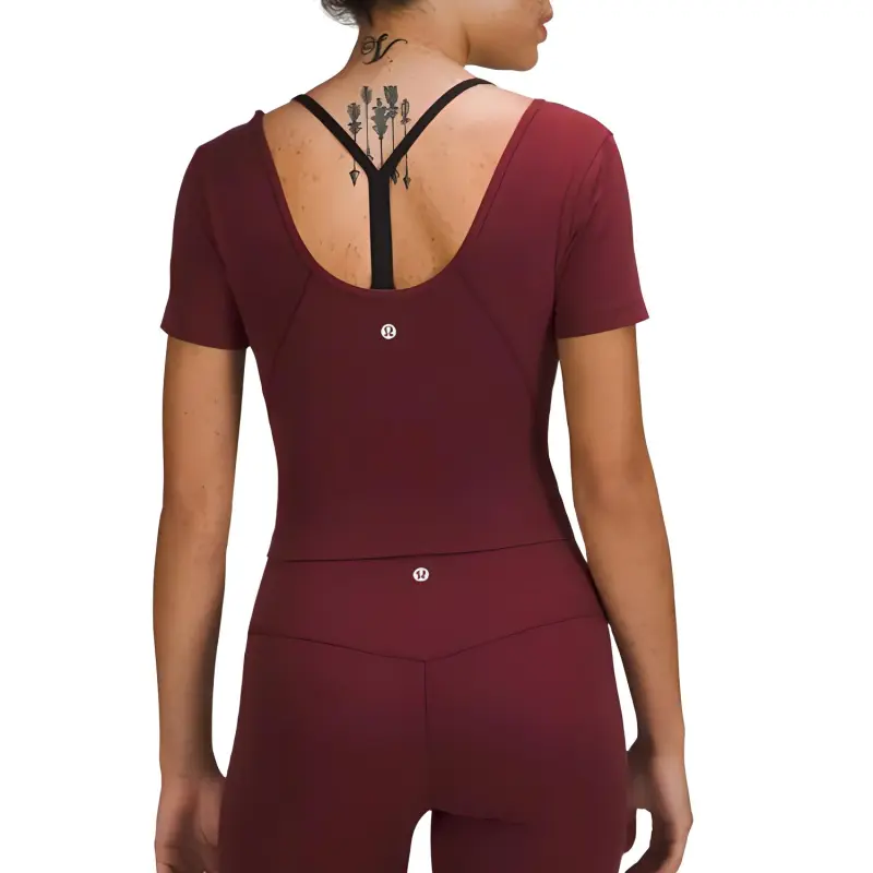 Lululemon Align™ Regular T Shirt Women's Deep Red-1